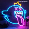 Creative Cross LED Neon Light for E-sports & Bedroom Decoration - Wall Hanging Sign for Bar & Room Atmosphere