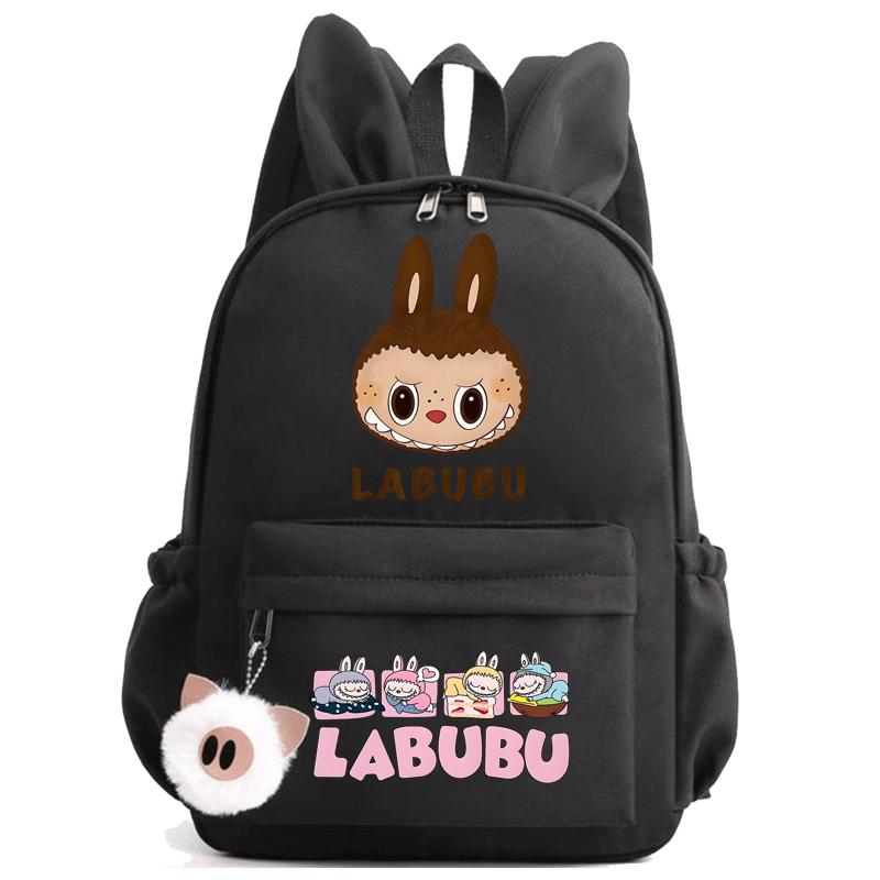 Roztomilý potištěný batoh Student Dospívající Dívka Chlapec Kreslená školní taška Dětská ležérní taška Dětský dárek k narozeninám Dámská cestovní taška Ruksak