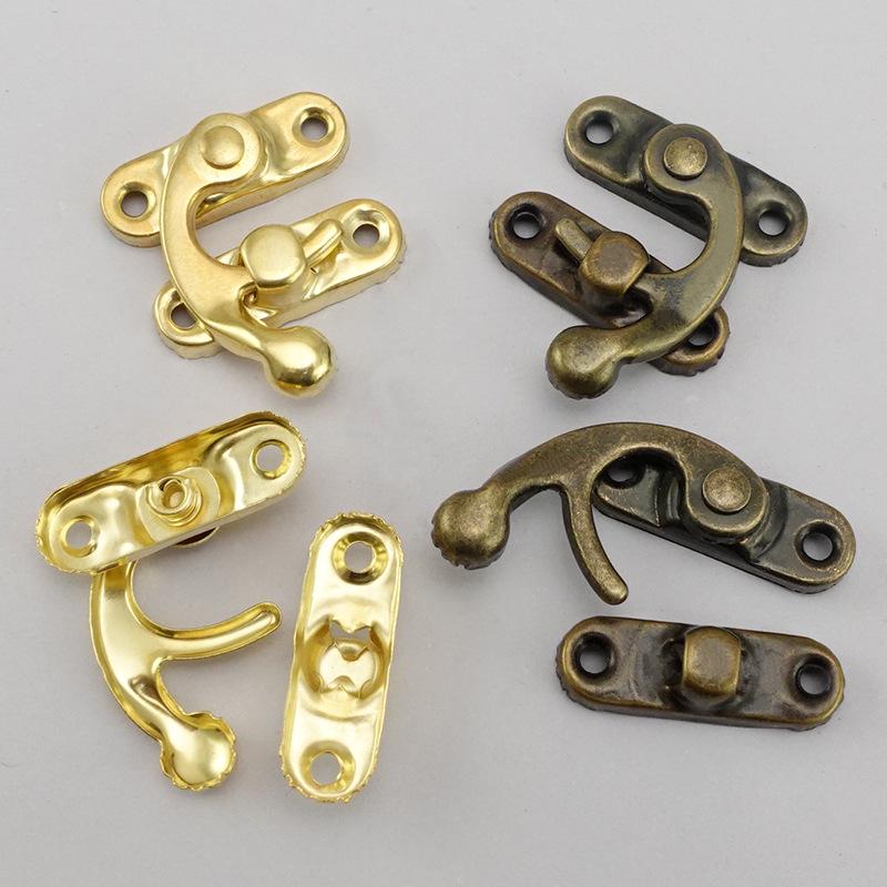 Mini Wooden Box Toggle Latch Lock for Handbag Hardware Accessories