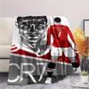 1PC CR7 Print Flannel Blanket, High Quality All Seasons, Home Decor, Warmth and Comfort, Perfect for Christmas Gifts