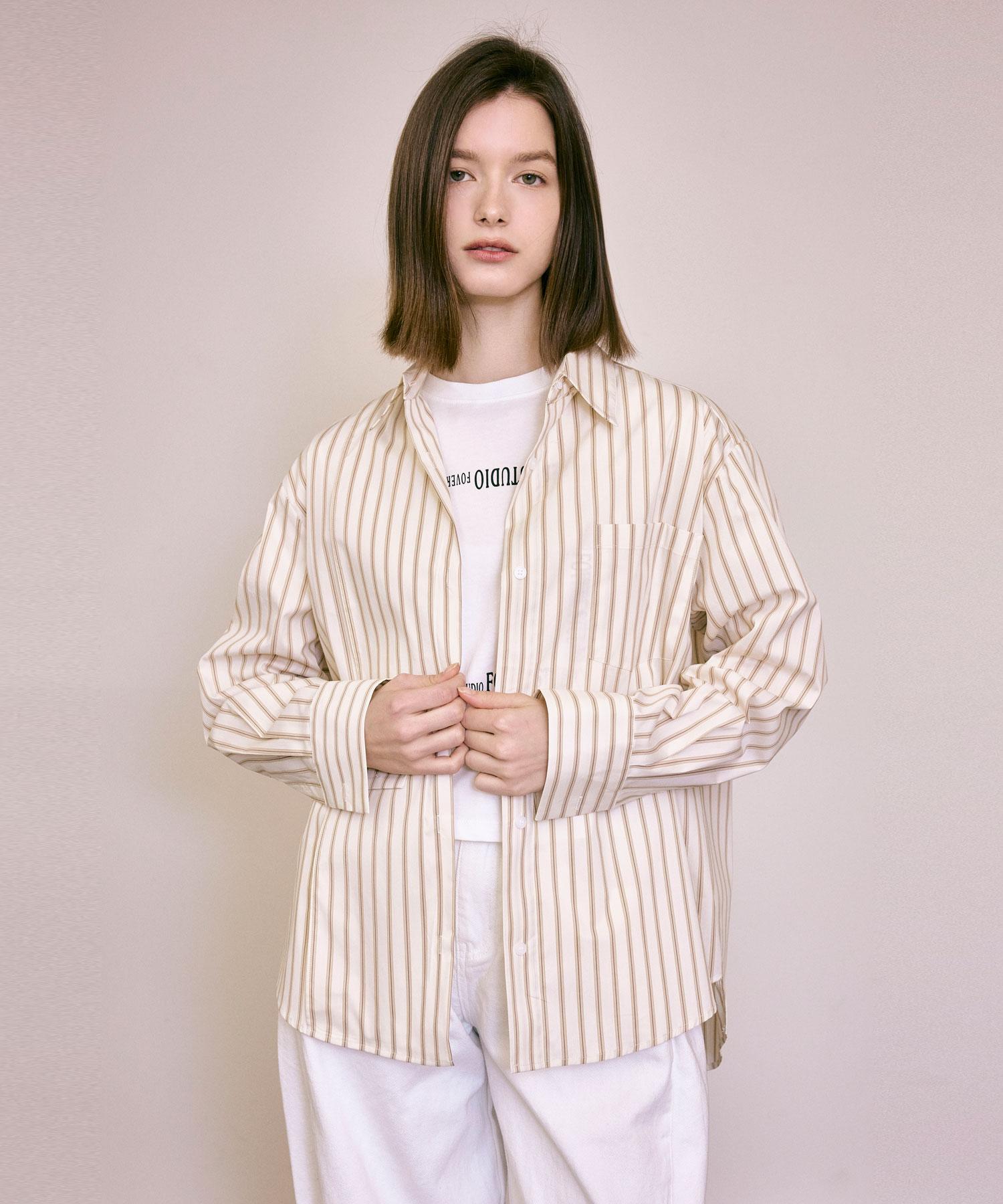 Povere Uri Shirt_Beige Beige/Os