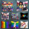 Pride Lesbian LGBT Rainbow Pillowcase for Sofa Room Office Decor Printing  Merchandise AllMatch Cushion Cover