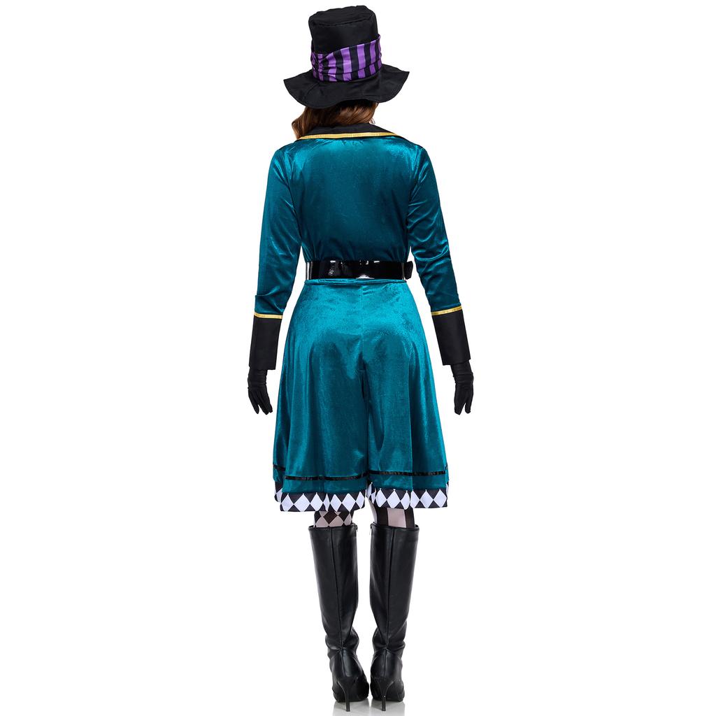 S-XXL Female Magician Costume Halloween Party Costume Cosplay Costume Tamer Stage Costume