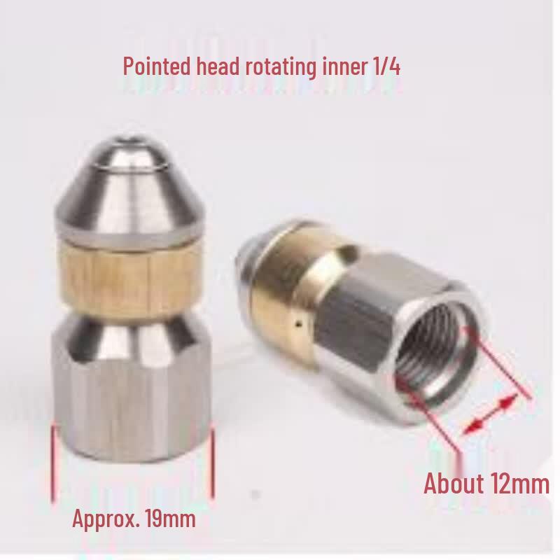 Li Xin 1/4 High-Pressure Rotating Pipe Cleaning Nozzle