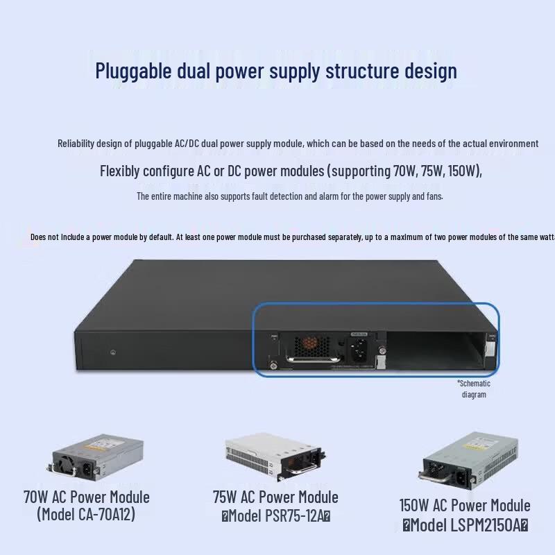 H3C S5560S-28F-EI Gigabit Fiber Managed Network Switch