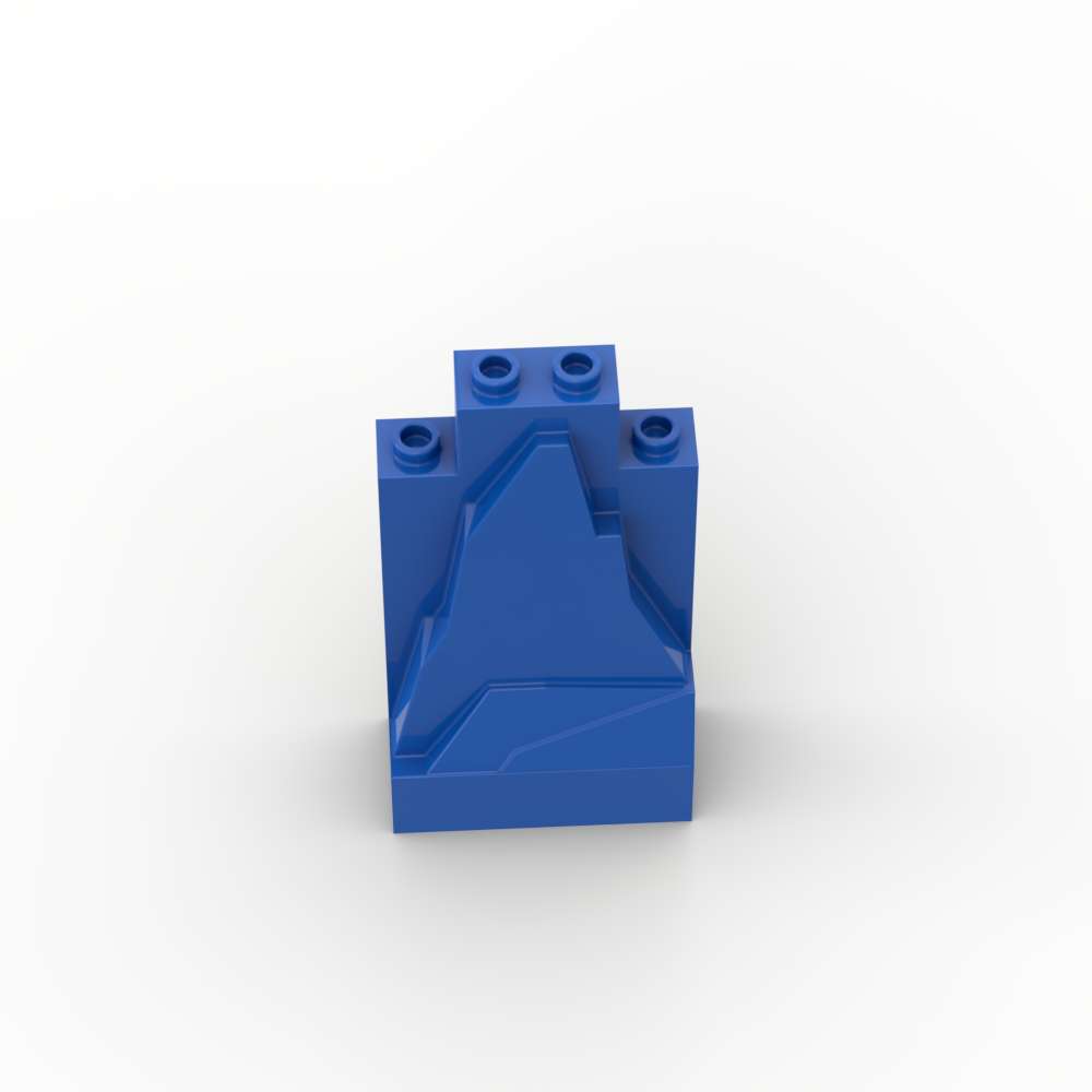 Non-Toxic Moc 1Pcs 47847 Rock Panel Building Blocks 2X4X6 Mountain Rockery Board Bricks Particle Puzzle Toy Children Birthday Kid Gifts