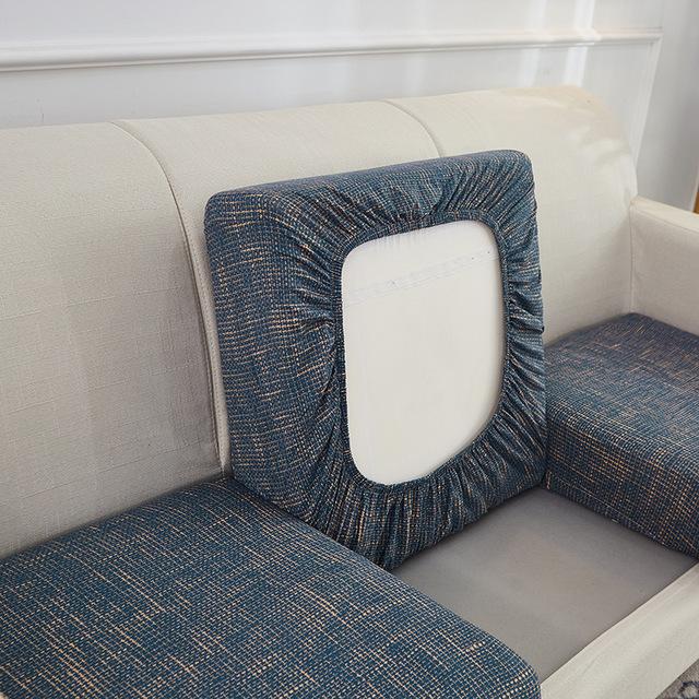 Geometric Printed Sofa Cushion Cover Stretch Sofa Seat Cover For Pets Kids Living Room Furniture Protector Washable Couch Case