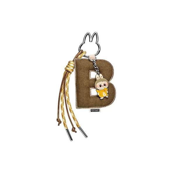 POP MART labubu Heart Code Series THE MONSTERS Letter Pendant Blind Box Single Blind Box / Whole Box -authentic