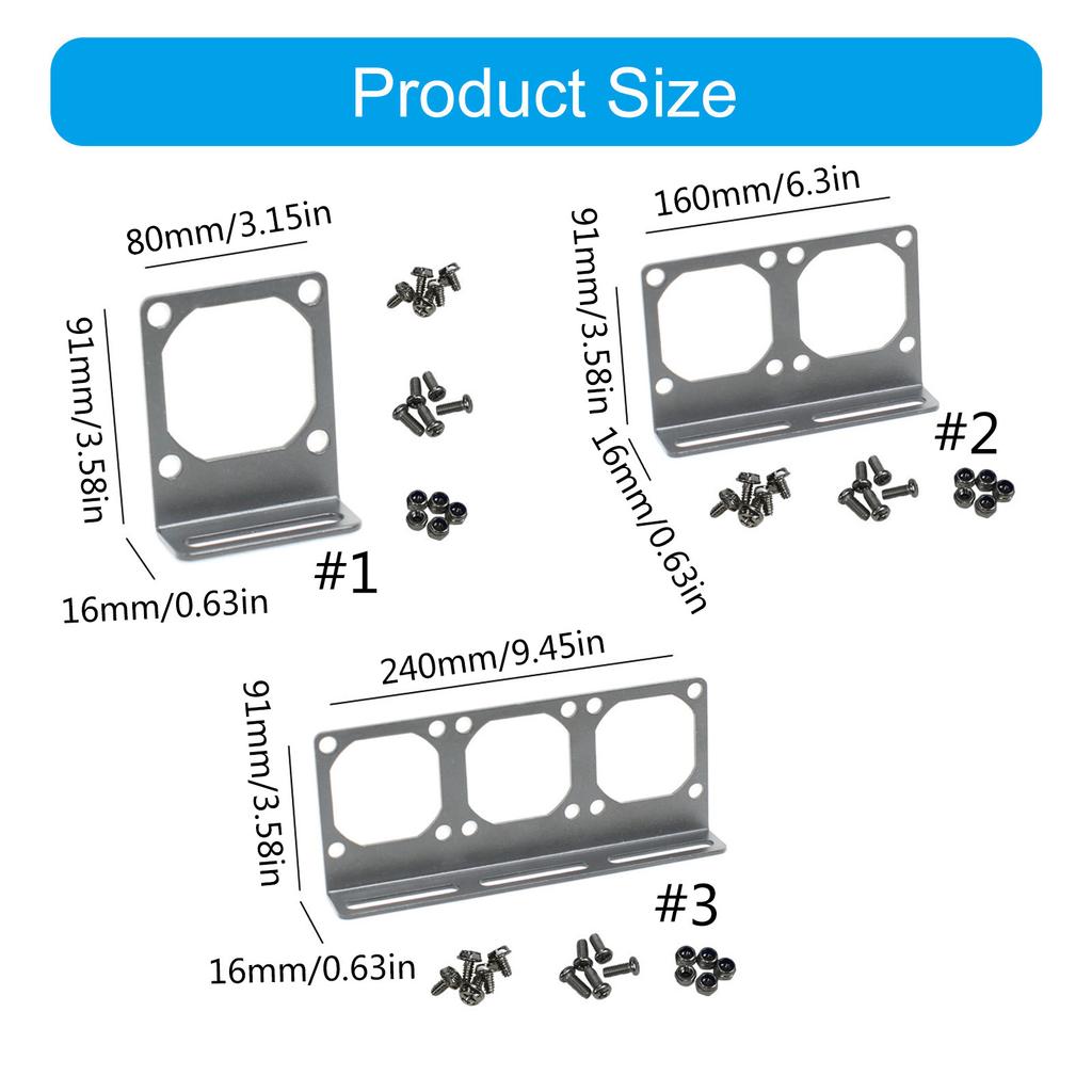 Mounting Bracket Memoty Cooling Fan Mount Bracket for PC Case Memory Heat Sink Support 8cm Computer Cooling Fan Rack