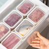 Crisper Food Container with Snap Locking And Flip Lid Seal Box One-Hand Open Microwave Safe Refrigerator Organizer for Fresh Meat And Vegetables