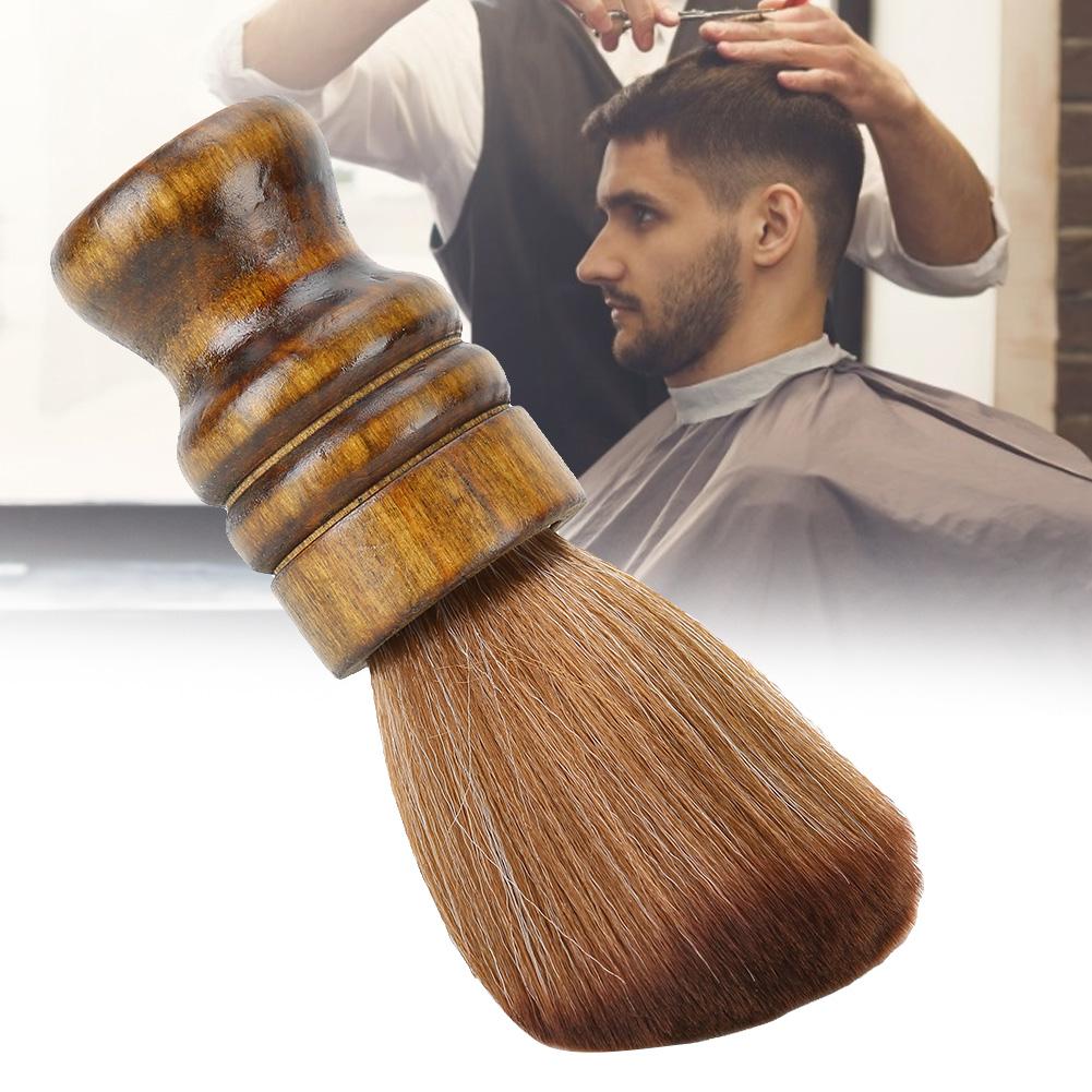 Broken Hair Sweep Brush Neck Face Duster für Salon Stylist Barber Friseur