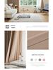 2025 Dual-Sided Blackout Curtains - Rice Grain & Pea Cotton for Living Room, Bedroom, Balcony