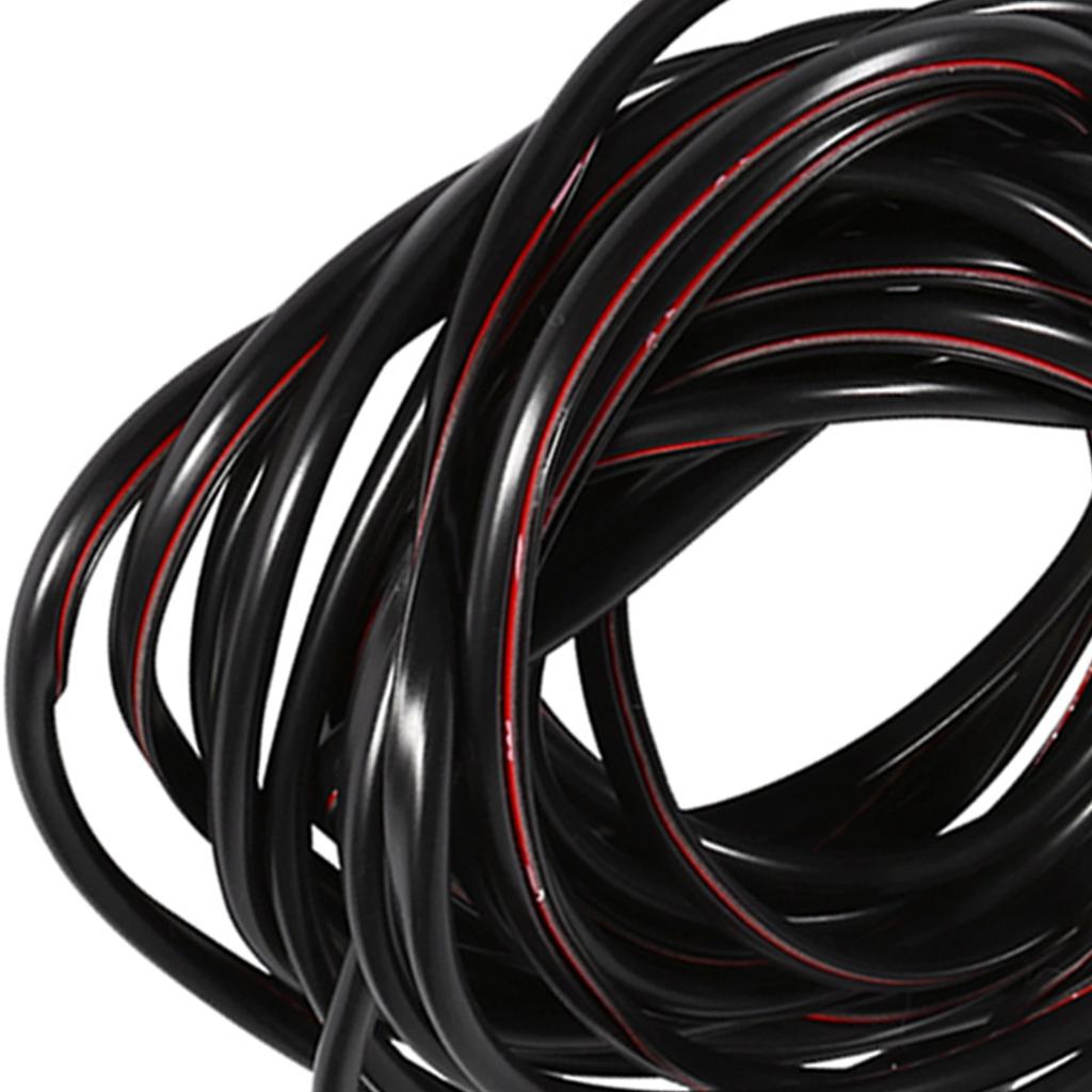 5M Car Door Moulding Rubber Strip Trim Guard    or Cover