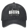 Vintage Baseball Cap  Years Old Birthday Gift Unisex Women SunProof Trucker Dad Hat Summer Yk Cool Hippie Baseball Caps