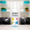 120ml Laundry Stain Remover Spray, Stubborn Dirt Cleaner for Oil Grease Ink, Color-Safe Clothes Cleaning for Synthetic Fibers