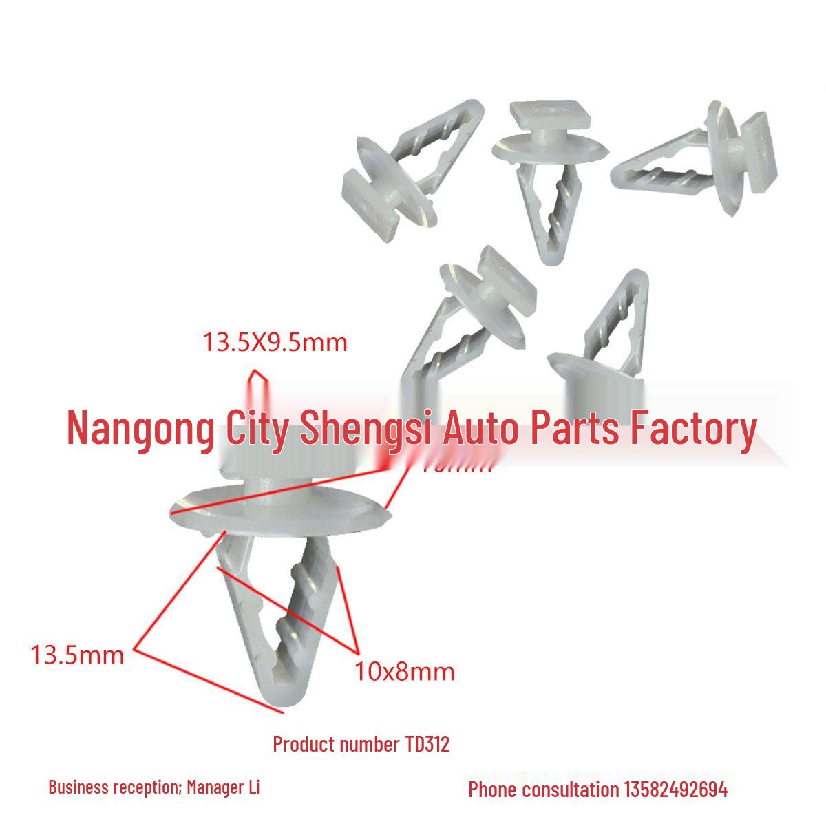 

Honda Universal Nylon Interior Clips for Mudguard & Accessories Installation 10000 Units