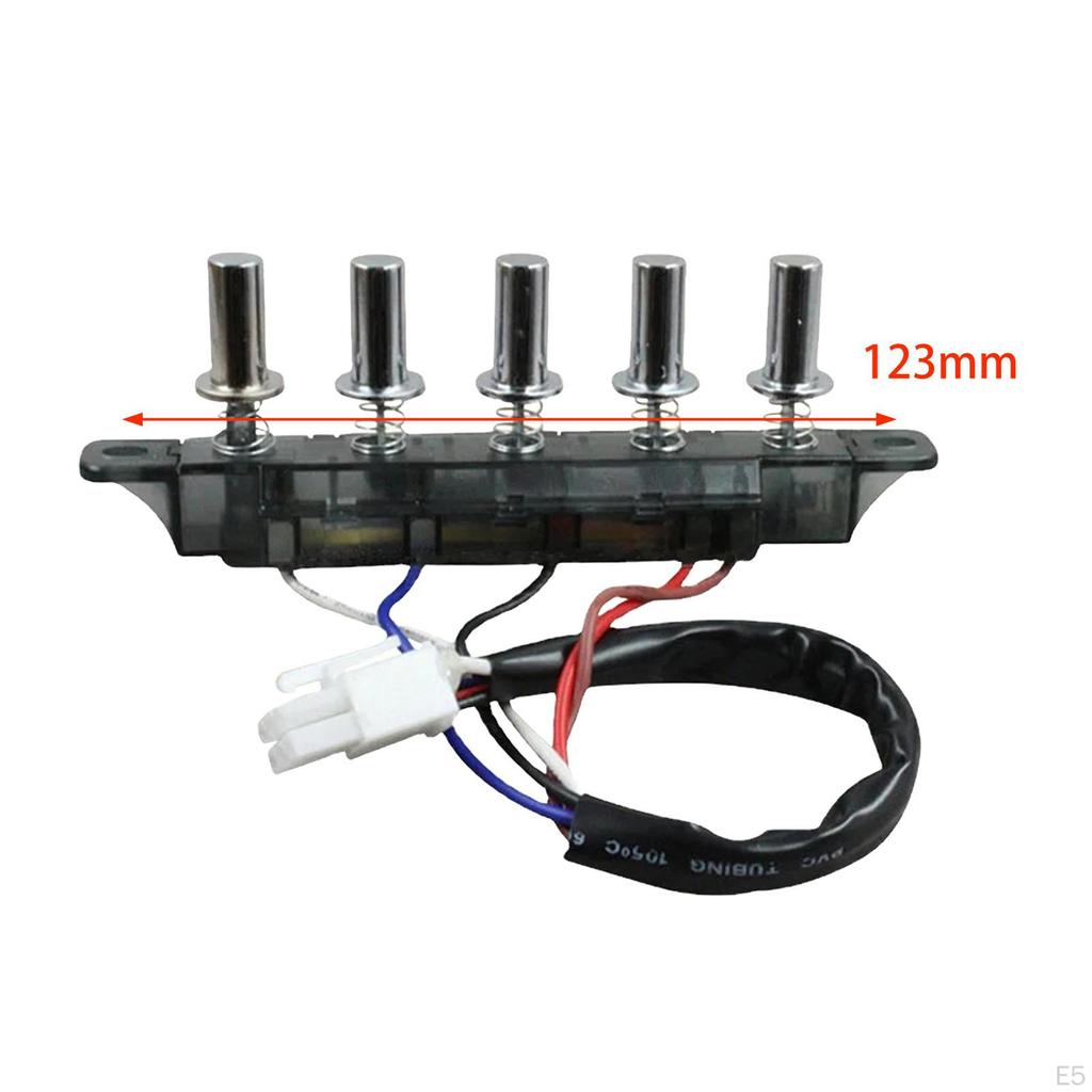 Tlačítkový spínač odsavače par Push Piano Type Control Board