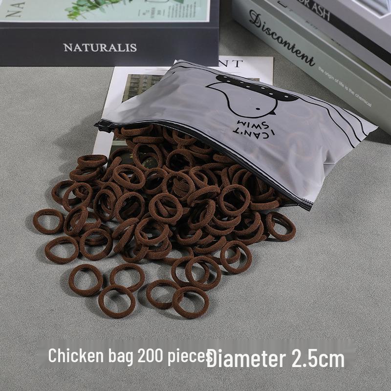 High-Elasticity Hair Ties for Girls - Gentle on Hair, Perfect for Children's Hairstyles
