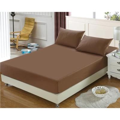 Fitted Sheet - Home Déco - CHOCO - 180x200 Cm - 100% Cotton - Very Tight Weave