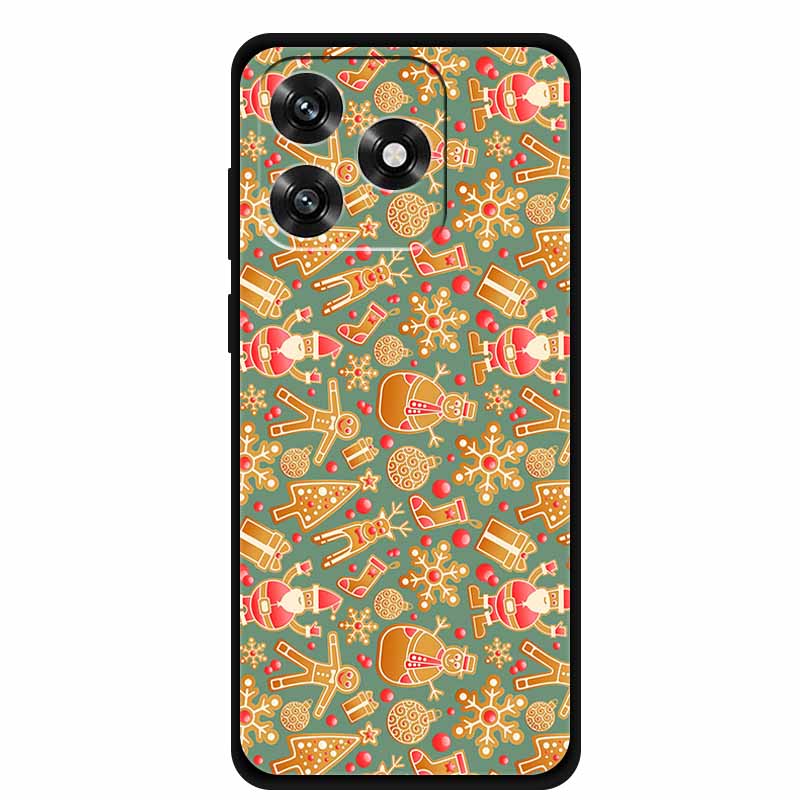 Christmas Phone Cases For Honor X5C Plus Soft Silicone Back Cover Christmas Tree for Honor Play10A 4G Protective Case Honor X5C