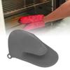2 PCS Grey Oven Gloves Silicone Cooking Pinch Mitts Heat Resistant Silicone Oven Mitts  Kitchen
