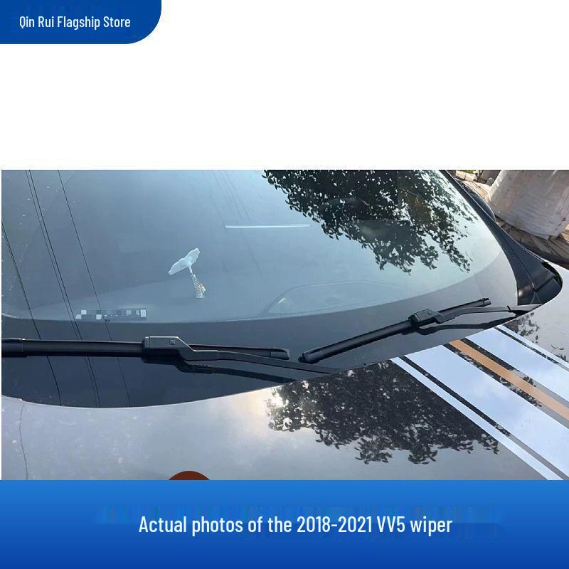 

Fits Wei Pai VV5 Wiper: Front/Rear Frameless Blade, Great Wall WEY Wiper Rubber (2017-2018 Models)