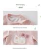 Spring 2026 Girls' Cartoon Hoodie: Cute, Versatile Infant Baby Pullover with Long Sleeves - Class A