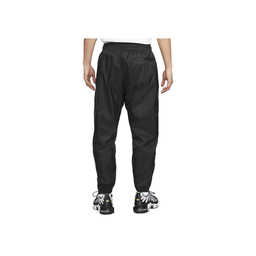 Nike Windrunner Logo Embroidered Tapered Knit Joggers Men Bottoms Black DX0654-011