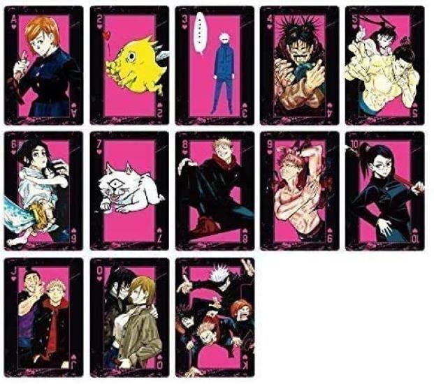 Jump Characters Store Jujutsu Kaisen Playing Cards Jump Shop Jump Festa (Boxed)