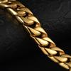 Korean version of fashion jewelry wholesale, smooth titanium steel men's bracelet, stainless steel bracelet