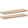 VidaXL Floating Shelves 2 Pcs 80x23.5x4 Cm Engineered Wood, Wall Shelf, Shelf Board, Wall Shelf for Room 4010692