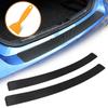 Auto Rear Bumper Trunk Tail Lip Carbon Fiber Protection Sticker Decal Car Styling Car Accessory