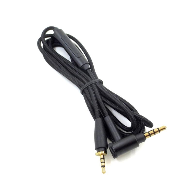 Earphone Cable with In-Line Volume Control Universal Headset Cable Cord Extension Wires for Urbanite XL Headphones