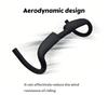 Bicycle handlebar T1000 full carbon fiber lift road handlebar raised 30mm gravel track internal routing design