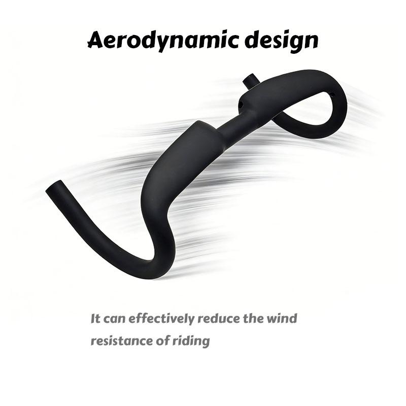 Bicycle handlebar T1000 full carbon fiber lift road handlebar raised 30mm gravel track internal routing design