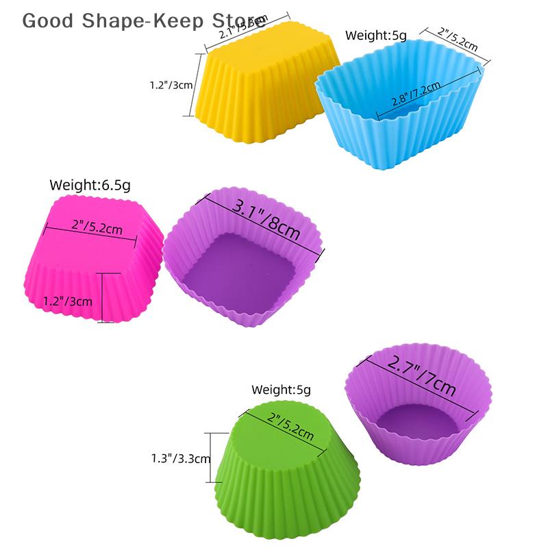 1/3/4 Stück Silikon-Lunchbox-Teiler für Kinder, Schulkinder, Essens-Teiler für Bento-Box, Silikon-Cupcake-Förmchen, Backform