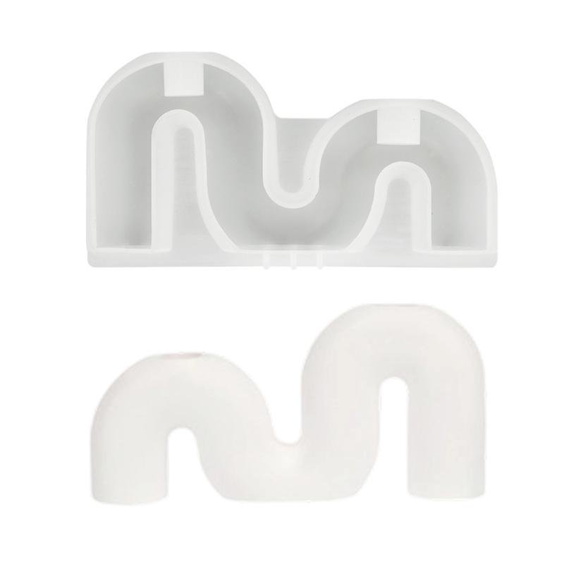 Набор многоразовых силиконовых форм для свечей Арочные формы Форма для свечного орнамента для DIY изготовления свечей и крафтовых проектов