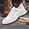 Fashion Genuine Leather Men's Sneakers Comfy Non-Slip Casual Shoes Lace Up Vulcanize Shoes High Quality Tenis Masculino Male Trainers