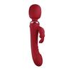 Dual-Ended Rabbit Vibrator for Women G Spot Clitoral Stimulator 3 Vibration Modes Waterproof Adult Sex Toy