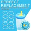 10Pcs Flexible Silicone Sealing O-Rings Works With 15oz Water Bottle Spill Proof Leak Proof Rubber Replacement Gaskets