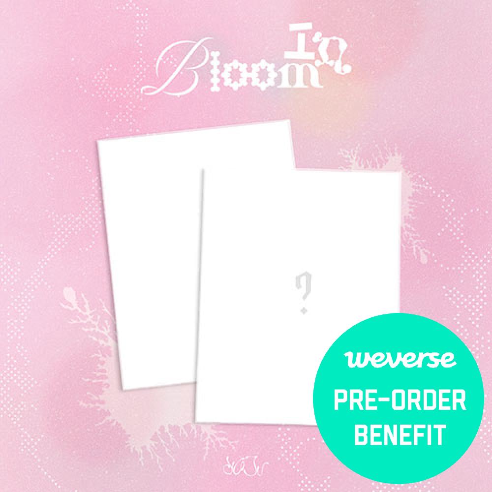 

Предзаказ YUJU 3-го мини-альбома In Bloom Стандартная версия. и Weverse POB