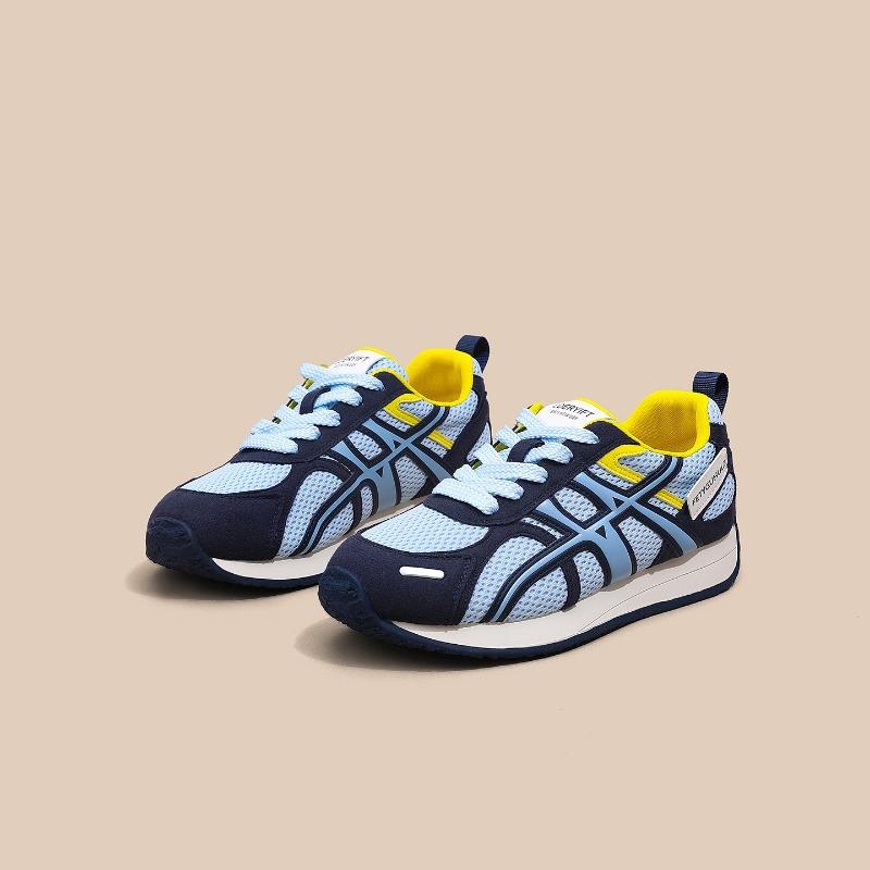 Explosive Women's New Summer Versatile Blue Mesh Casual Sneakers