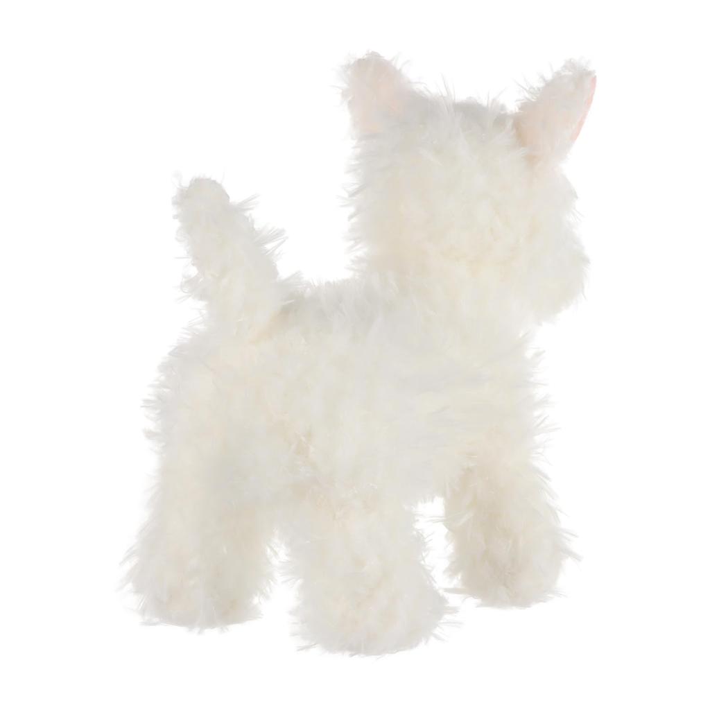 Apricot Lamb West Highland Dog Xiao Yun Plush Toy for Soft and Fluffy West Highland Dog Xiao Yun for Girls and 24cm Children, Cute, Boys,