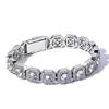 Hip Hop Zircon Full Diamond Rock Sugar Bracelet Light Luxury Accessories High-End Men'S Jewelry Jewelry