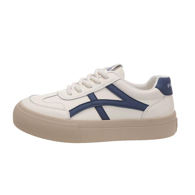 Popular little white shoes women's 2025 new student versatile flat-soled sports shoes breathable soft-soled Forrest Gump board shoes