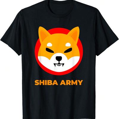 Shiba Inu Coin Crypto Token Cryptocurrency Wallet Shiba Army T-Shirt