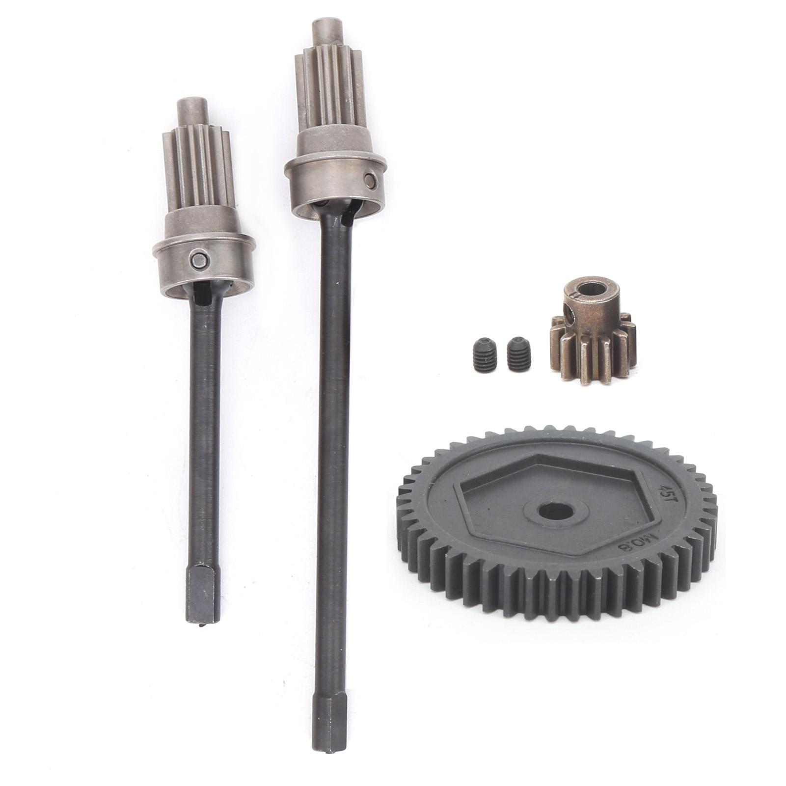 

RC Front Drive Shaft Universal Joint with 45T11T Gear for TRAXXAS TRX4TRX6 110 RC Car