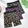 Atmungsaktive bedruckte Boxershorts für Herren - Bequeme Unterwäsche mit langem Bein