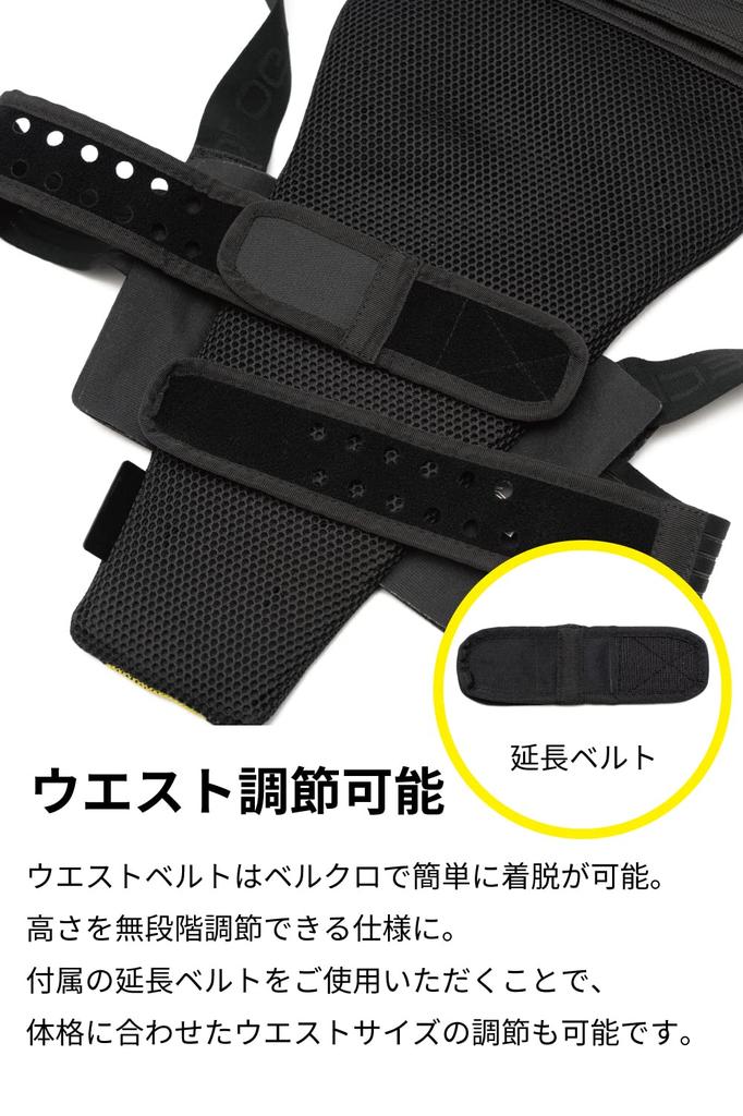 RS Taichi Stealth CE Back Size M Protector, Black, [NXV019]