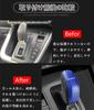 Hearsheng Genuine Leather Material Shift Knob Cover for Toyota New Voxy (VOXY) ZWR90W ZWR95W